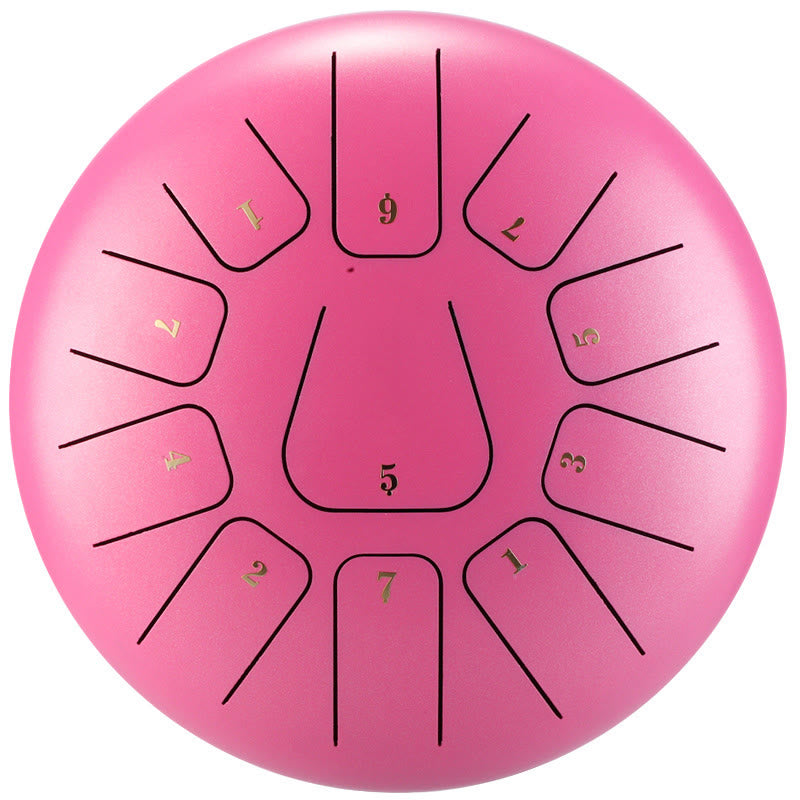 Buddha Stones Steel Tongue Drum Sound Heilung Achtsamkeit Meditation Yoga Drum Kit 11 Note 8 Zoll - image 16