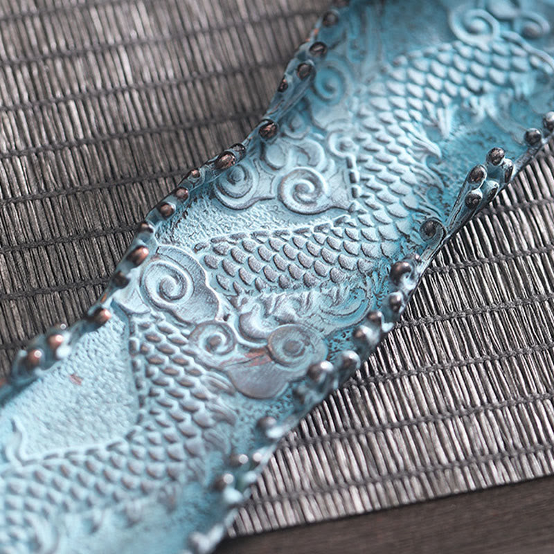 Buddha Stones Auspicious Dragon Strength Legierung Räuchergefäß Dekoration