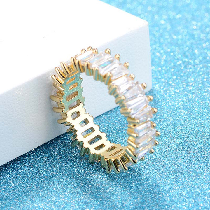 Einfacher Muster-Kupfer-Vermögensring