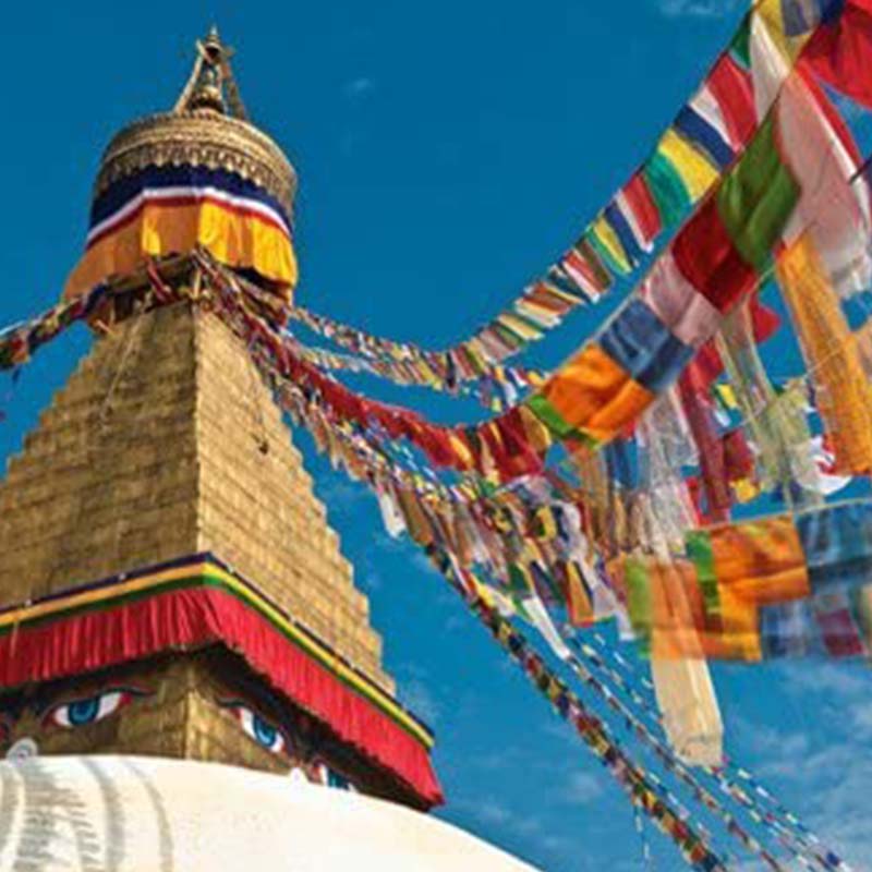 Buddha Stones Outdoor Langlebige Windhorse 20 Stück Gebetsfahnen