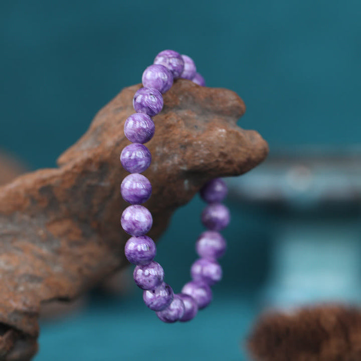Amethyst-Kristall-Armband zur positiven Transformation