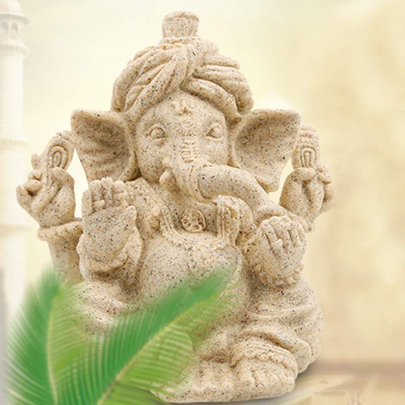 Ganesh Ganpati Elefantenstatue Segen Schutz Heimdekoration