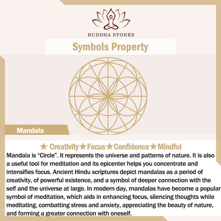 Buddha Stones, Lotus-Mandala-Muster, faltbare Yoga-Meditations-Sitzmatte, Heimdekoration