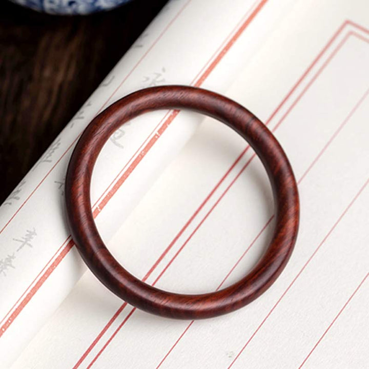 Buddha Stones Tibetisches kleines Blatt rotes Sandelholz Ebenholz grünes Sandelholz Schutzarmband Armreif