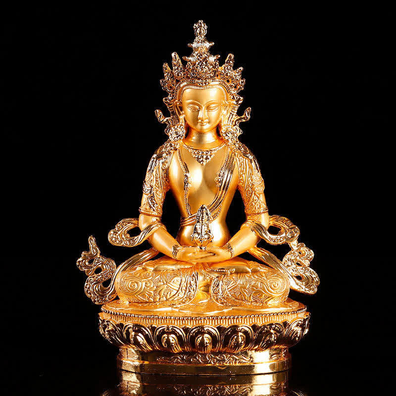 Langlebigkeits-Buddha-Figur, Serenity-Statue, Heimdekoration
