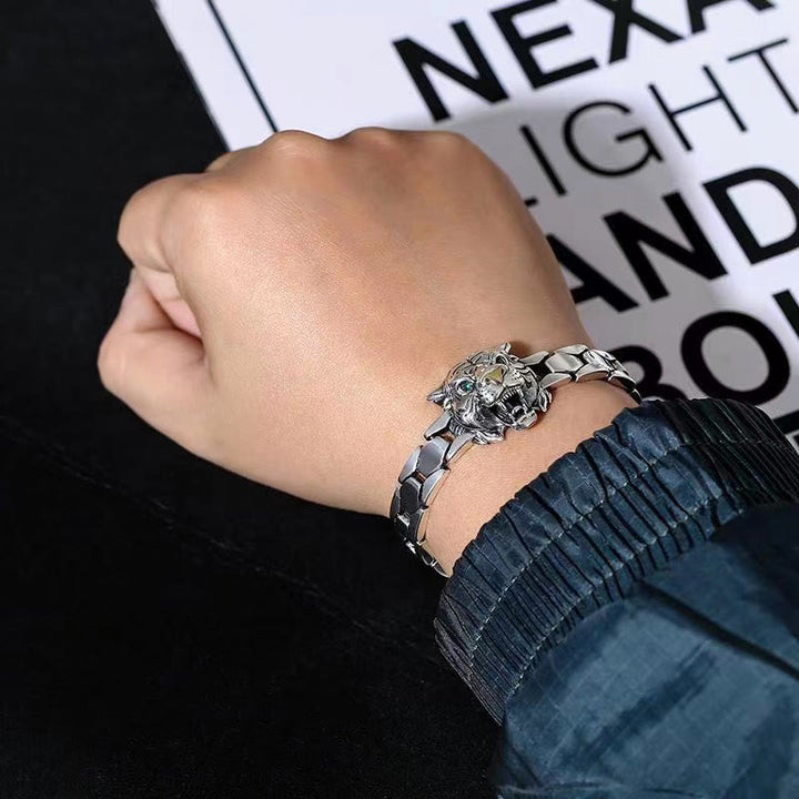 Buddha Stones Tigerkopf-Heilungsarmband