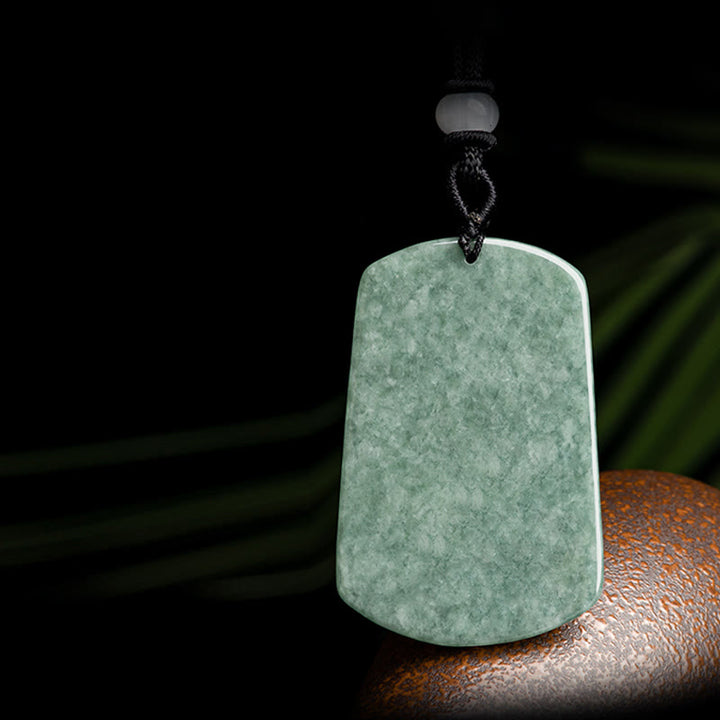 Buddha Stones, Jahr des Drachen, chinesisches Sternzeichen, Drache, Jade, Erfolg, Amulett, Halskettenanhänger