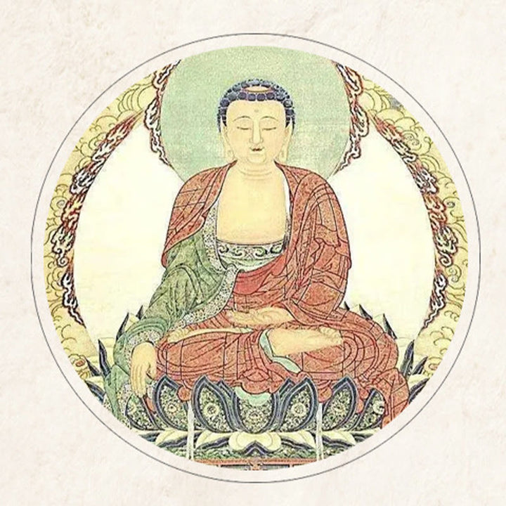 Buddha Stones Ebenholz Palisander Buddha Avalokitesvara Om Mani Padme Hum Balance Auto Schlüsselanhänger Dekoration