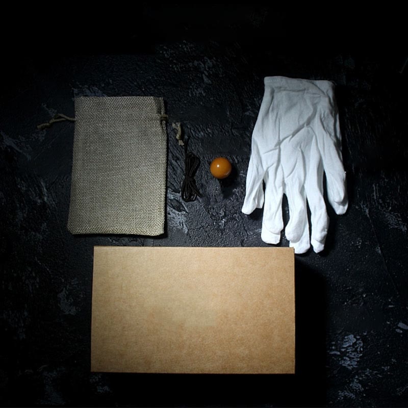 Buddha Stones Handgefertigtes tibetisches Schafhorn-Armband Om Mani Padme Hum Glücksverheißung