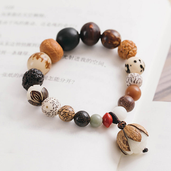 Bodhi Seed Lotus Weisheit Frieden Handgelenk Mala Armband