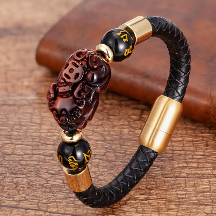 FengShui Tigerauge Pixiu Armband