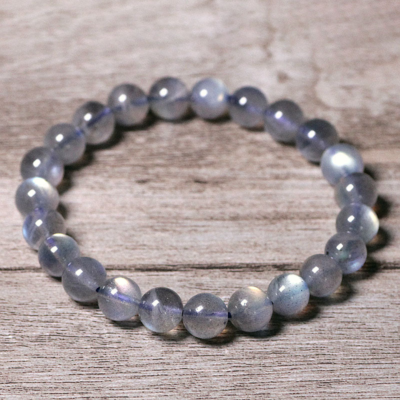 Natürliches Mondstein-Ruhe-Positive-Armband