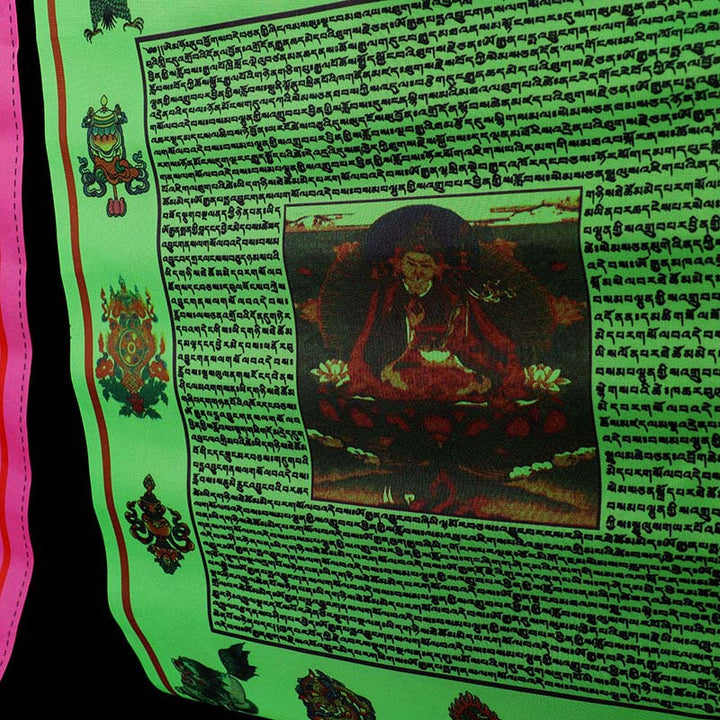 Tibetan Blessing Outdoor 10 Stück Gebetsfahnen