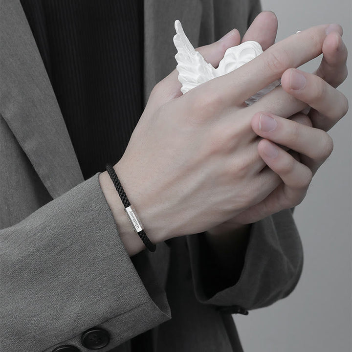 Sieben Todsünden, Sieben Tugenden, geflochtenes Armband