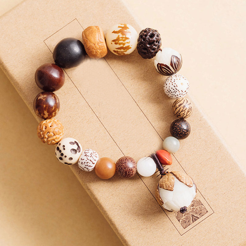 Bodhi Seed Lotus Weisheit Frieden Handgelenk Mala Armband