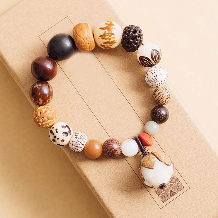 Bodhi Seed Lotus Weisheit Frieden Handgelenk Mala Armband