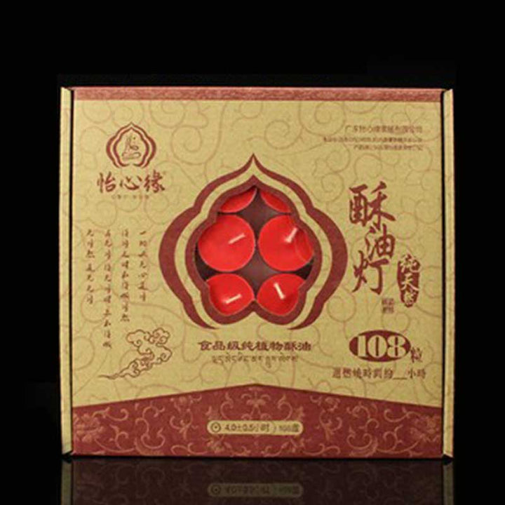 108 Stück Meditationsgebete Altarkerzen Tempelrituale Gebrauchsgegenstände