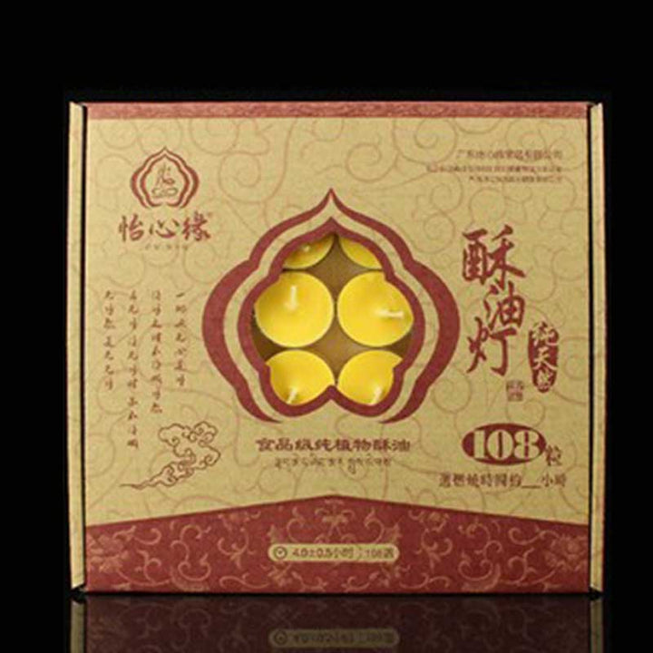 108 Stück Meditationsgebete Altarkerzen Tempelrituale Gebrauchsgegenstände