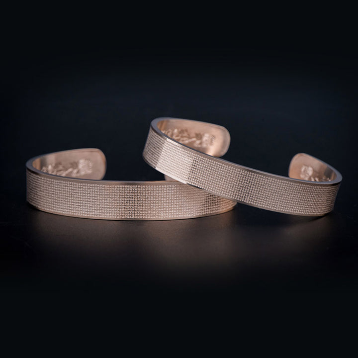 Buddha Stones Shurangama Mantra Gravur Titanstahl Segensarmband