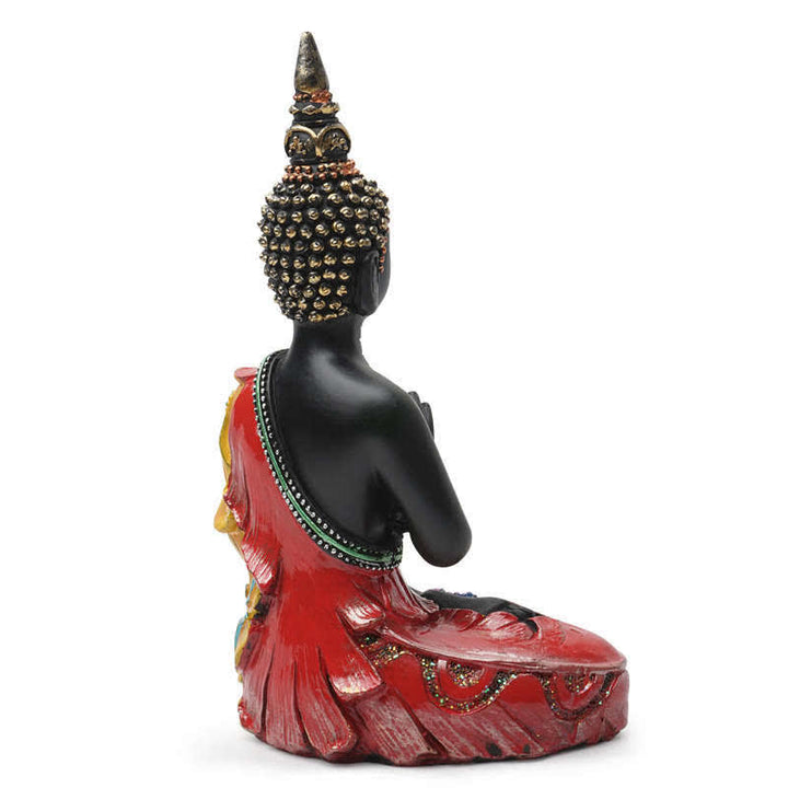 Thailändische Buddha-Serenity-Statue aus Kunstharz