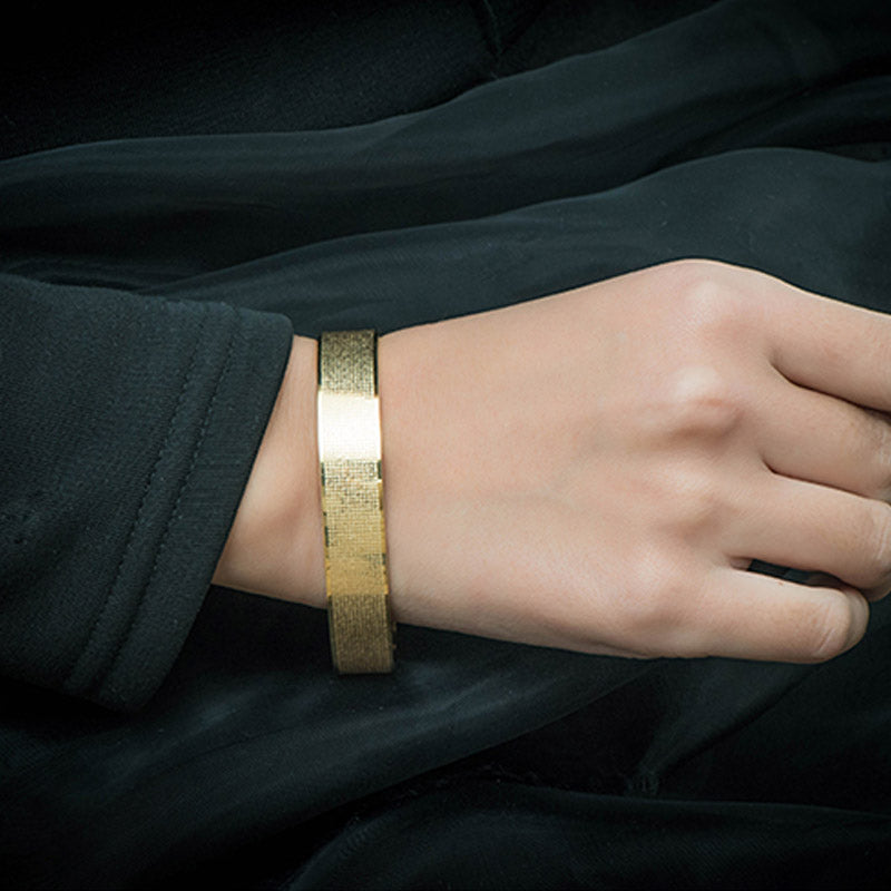 Buddha Stones Shurangama Mantra Gravur Titanstahl Segensarmband