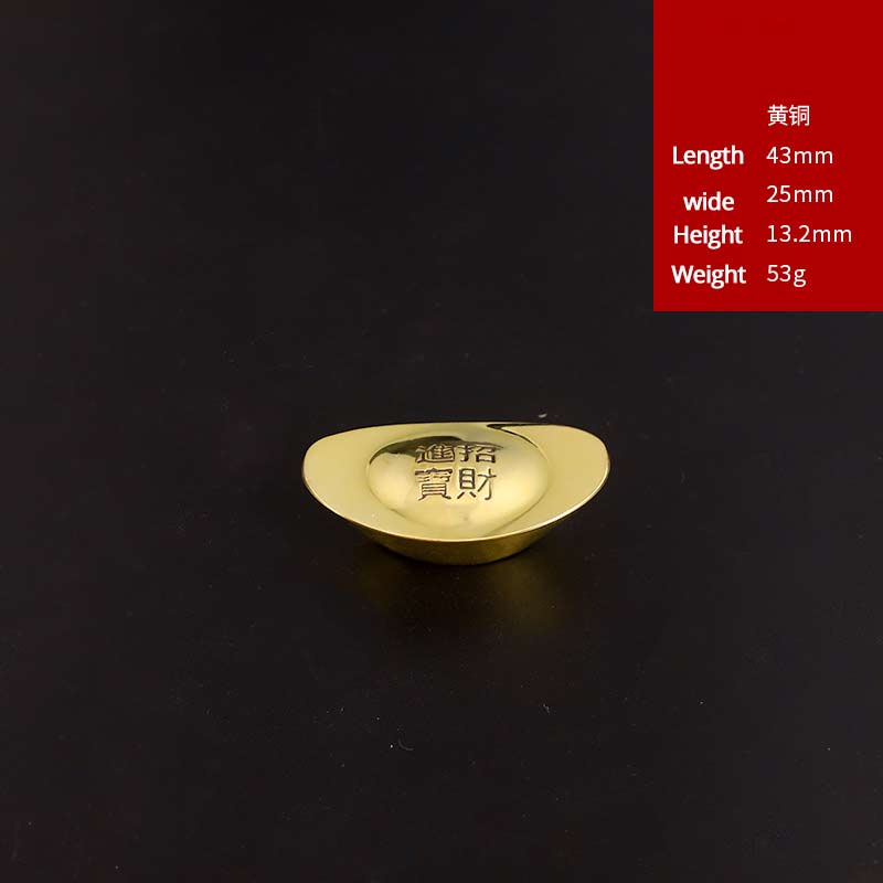 Buddha Stones, FengShui, die Reichtum und Kupferdekoration anziehen