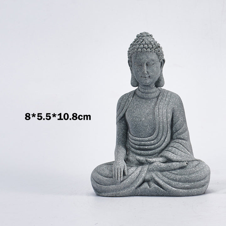 Buddha Stones, sitzend, Meditation, Buddha, Segen, Mitgefühl, Dekoration