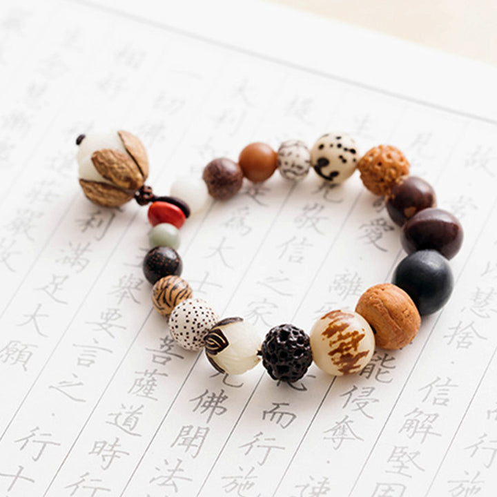 Bodhi Seed Lotus Weisheit Frieden Handgelenk Mala Armband
