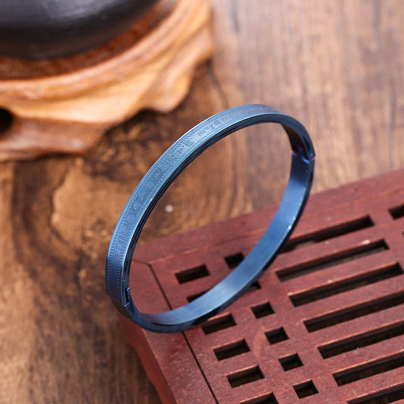 Buddha Stones Segensarmband aus Titanstahl