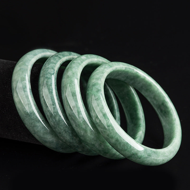 Armreif mit Buddha Stonesn, natürlichem Jade, Glück, Reichtum