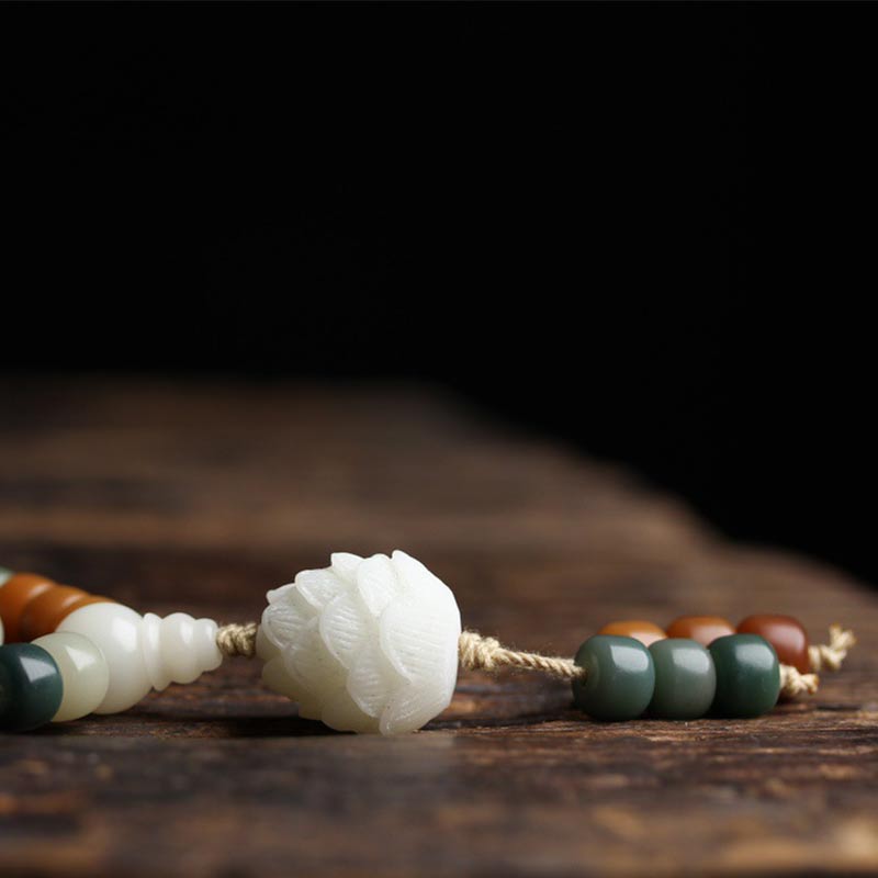 Bodhi Lotus Mala Harmony Halskette Armband