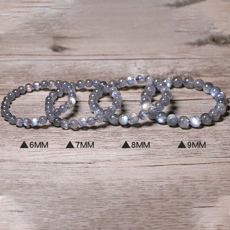 Natürliches Mondstein-Ruhe-Positive-Armband