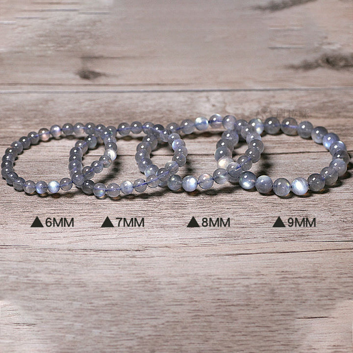 Natürliches Mondstein-Ruhe-Positive-Armband