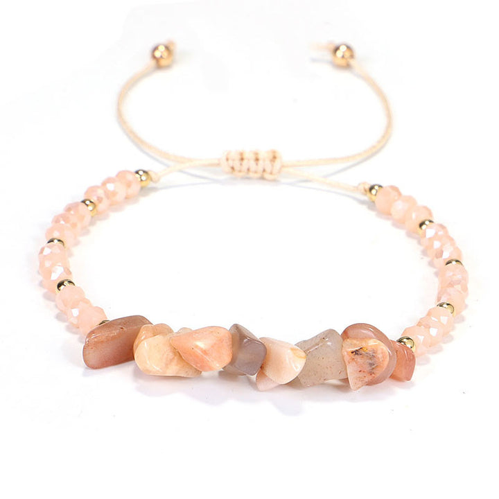 Buddha Stones Amethyst Purify Strickarmband