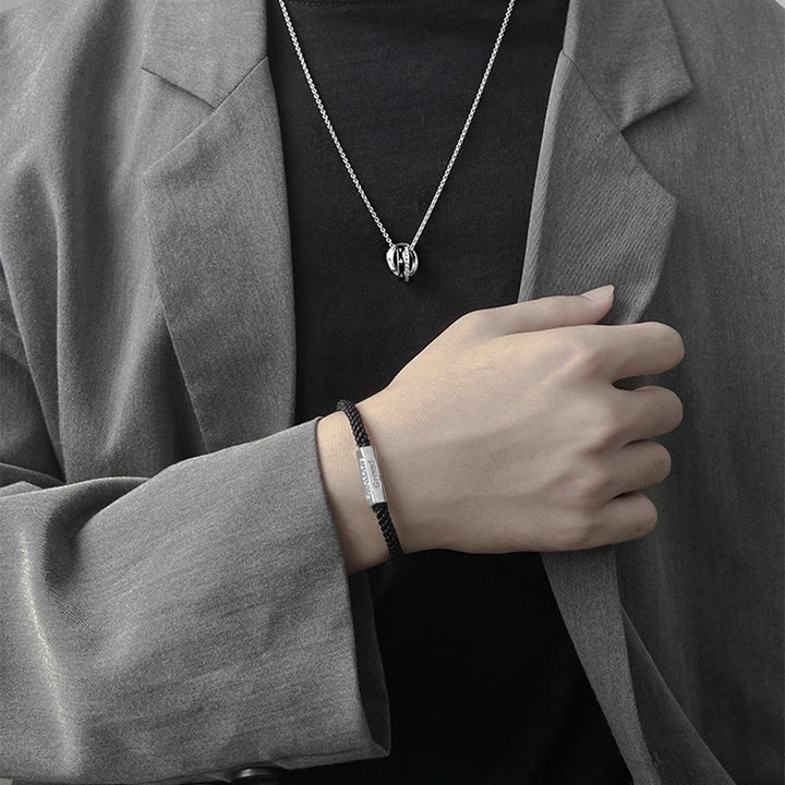 Sieben Todsünden, Sieben Tugenden, geflochtenes Armband