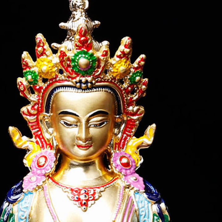 Langlebigkeits-Buddha-Figur, Serenity-Statue, Heimdekoration