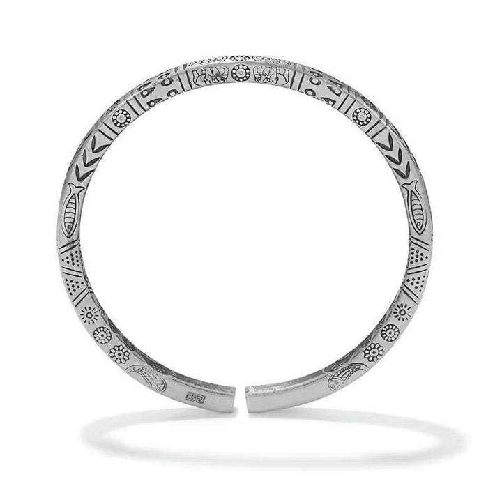 Armreif mit Buddha Stonesn, Koi-Fisch, Elefant, Sonne, Totem, Glück, Reichtum