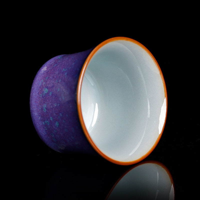 Buddha Stones Kiln Change Keramik Bambus Design Teetasse Kung Fu Teetasse