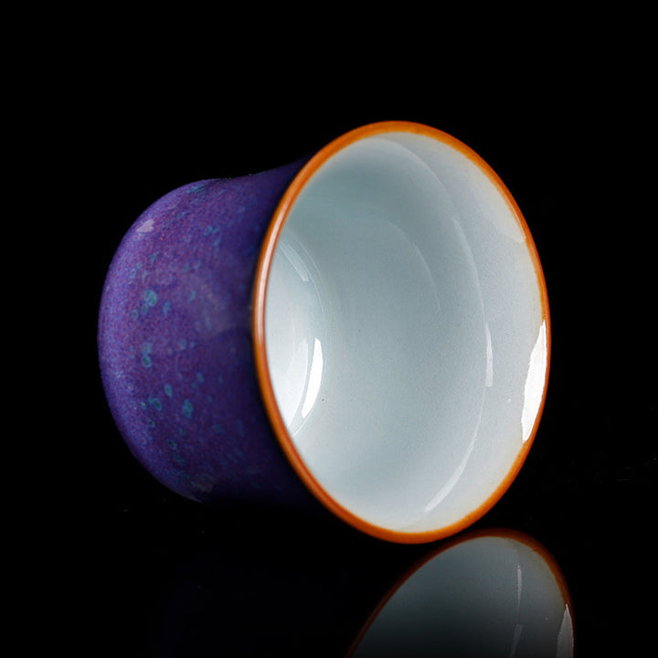 Buddha Stones Kiln Change Keramik Bambus Design Teetasse Kung Fu Teetasse