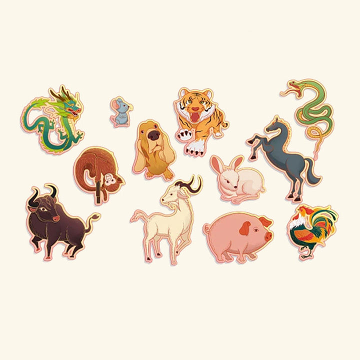 Buddha Stones 925 Sterling Silber Jahr des Drachen Chinesisches Sternzeichen Jade Glückskettenarmband