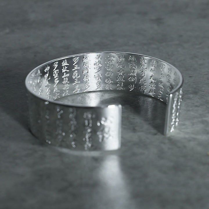 Buddha Stones Tibetisches Lotus-Glücksarmband aus Weiß Kupfer