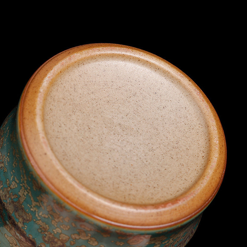 Buddha Stones Kiln Change Keramik Bambus Design Teetasse Kung Fu Teetasse