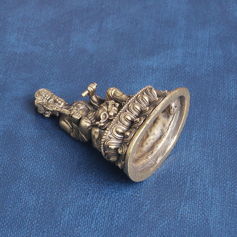 Manjusri Bodhisattva Serenity Kupfer Statue Dekoration