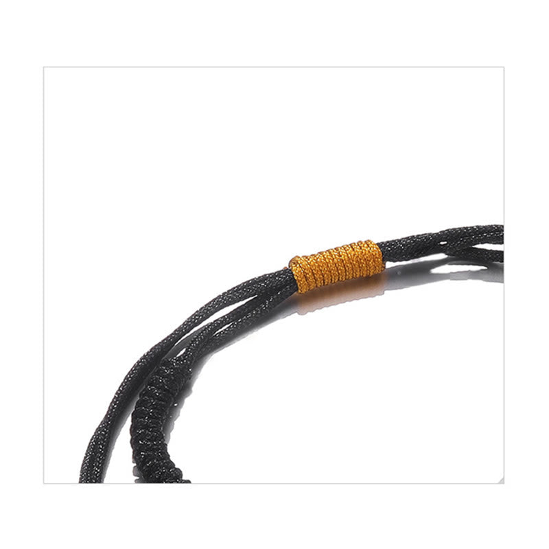 Buddha Stones 2 Stück grüner Aventurin, Weiß Jade, Friedensschnalle, Glück, geflochtenes Paar-Armband