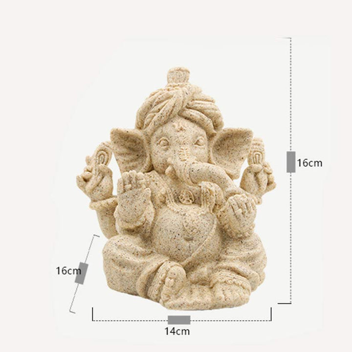 Ganesh Ganpati Elefantenstatue Segen Schutz Heimdekoration