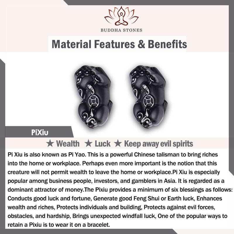 FengShui Tigerauge Pixiu Armband