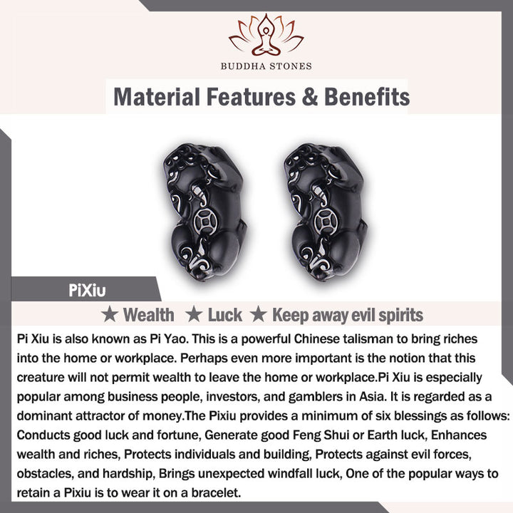 FengShui Tigerauge Pixiu Armband