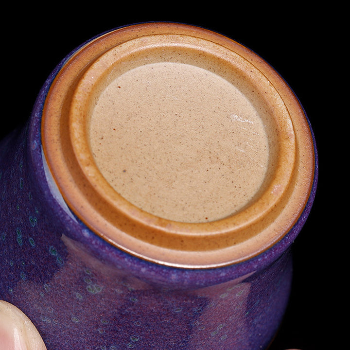 Buddha Stones Kiln Change Keramik Bambus Design Teetasse Kung Fu Teetasse