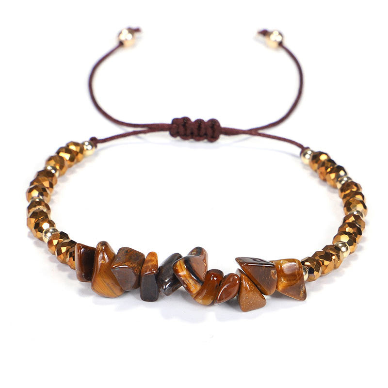 Buddha Stones Amethyst Purify Strickarmband