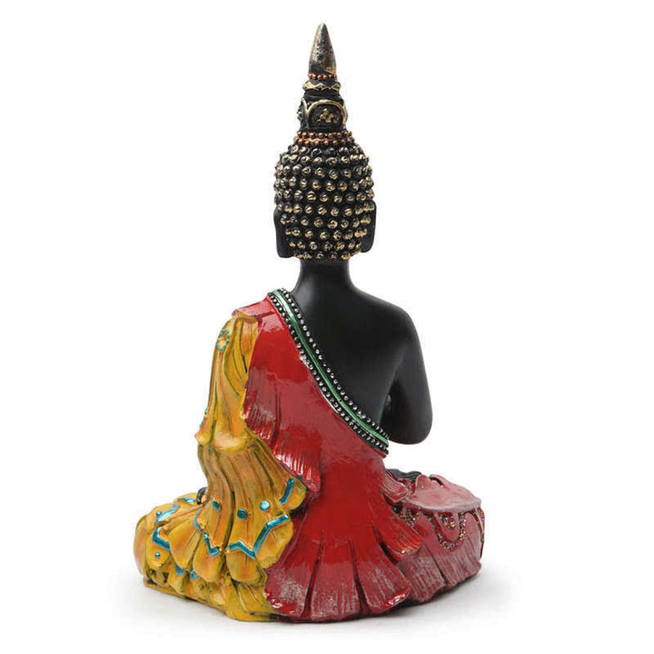 Thailändische Buddha-Serenity-Statue aus Kunstharz